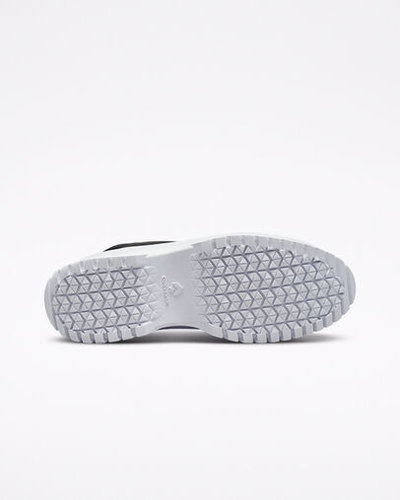 Фирменные Конверс Chuck Taylor All Star Lugged 2.0 Platform Leather черные высокие A03704C