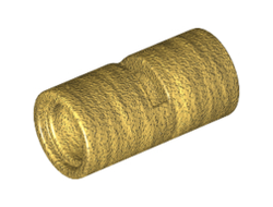 Technic, Pin Connector Round 2L with Slot Pin Joiner Round, Pearl Gold (62462 / 6109756 / 6245500 / 6390147)