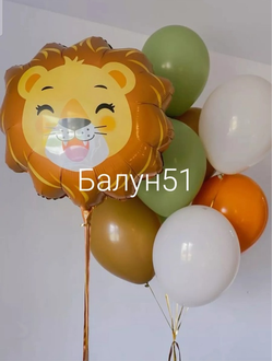 10 шаров на грузе + фигура