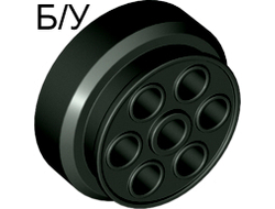 ! Б/У - Wheel 30mm D. x 13mm (13 x 24 Model Team), Black (2695 / 269526 / 4238583) - Б/У