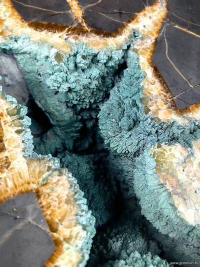 Септария, герхардтит на кальците. Россия. Редкость! 345*325*145мм