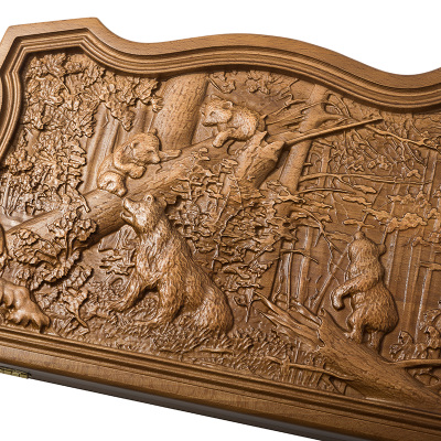 Нарды "Мишки в Лесу" мини, бук