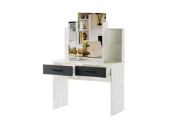 "БЕАТРИС" Туалетный столик Крафт белый / Антрацит