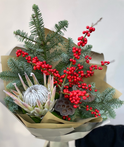 Зимний букет с протеей