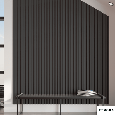 Панель Стеновая Акустическая  Trend De Luxe Black Lead 2780х600х21