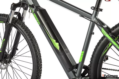 Велогибрид Eltreco Ultra MAX чёрно-синий