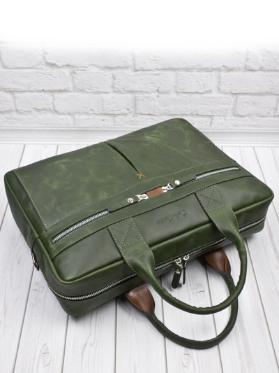 Сумка для ноутбука Montebello green (арт. 1033-11)