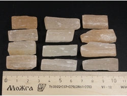 Селенит персиковый, оранжевый в ассортименте, Россия (25-35 мм, 4-6 г) №27475