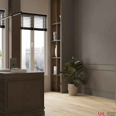 SPC ламинат FirstFloor Натуральный Простой Дуб 1F050 43 класс толщина 4.0 мм с фаской замковый 2.665 м2