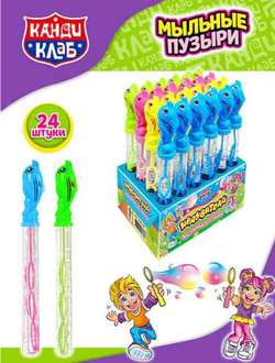 Мыльные пузыри "Надуватели" (Дельфины) 60мл 24шт*12 блоков