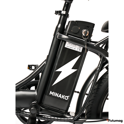 Электровелосипед Minako F7 черный