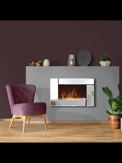 Электрокамин Electrolux EFP/W-2000S Silver