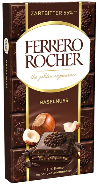 Шоколад FERRERO ROCHER Dark темный 90гр (16)