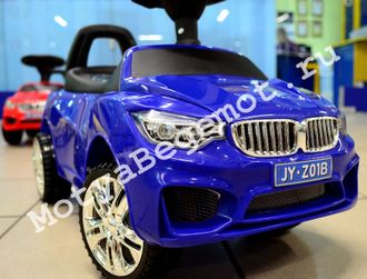 Машинка каталка детская Толокар BMW JY-Z01B синий