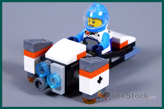 # 30663 Космический Мотоцикл на Воздушной Подушке / Space Hoverbike (2024)