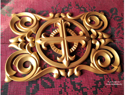 Резьба по дереву для облачения на престол