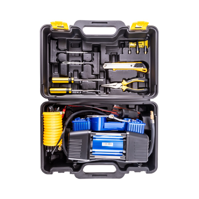 Автомобильный компрессор VRT-60 с набором аксессуаров, Foxweld, 7214