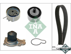Ремкомплект ГРМ с помпой INA