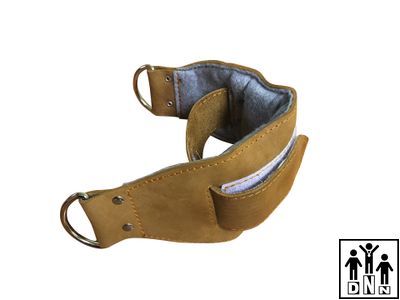 Манжета на голень из натуральной кожи за 1 пару DNN