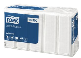 10300 Tork Universal салфетки 500 листов 33x33 белые