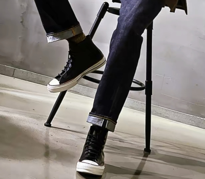 кеды Конверс 170093C на ногах фото