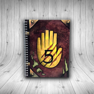 Дневники Гравити Фолз №1, №2, №5, Дневник Билла Шифра на пружине