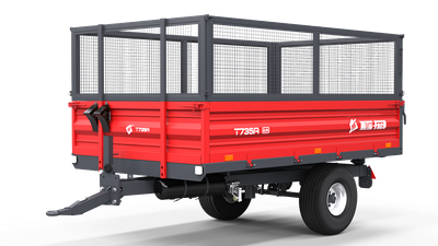 Прицеп тракторный самосвальный Metal-Fach Т-735/1 - 1