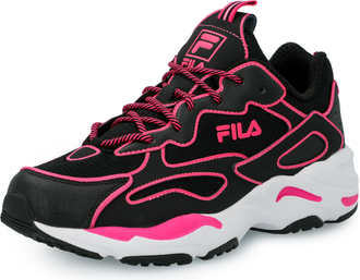 Кроссовки FILA RAY TRACER NEON Черно-розовые женские (36-41)