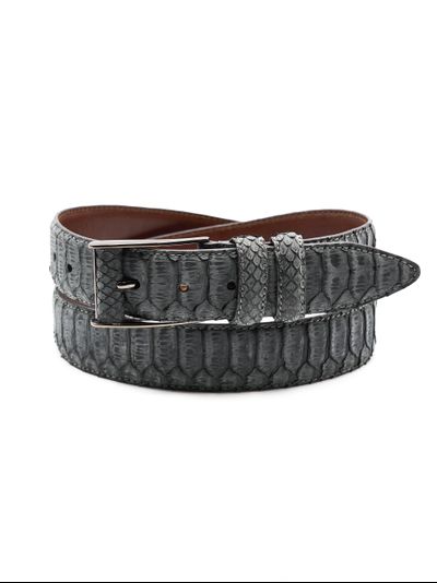 Ремень мужской 38 мм PY-c-0008 из змеиной кожи 1