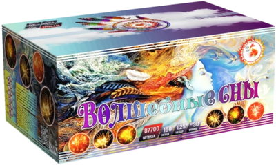 Батарея салютов ВОЛШЕБНЫЕ СНЫ (1,2" / 150 залпов)