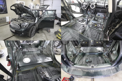 Шумоизоляция Мини Кантримэн