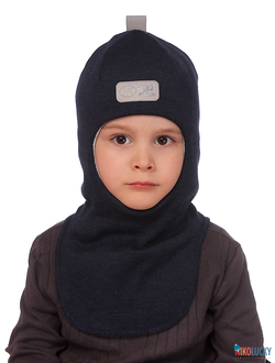 Шапка-шлем "NK"   20101-01, цвет темно-синий р. 52-54