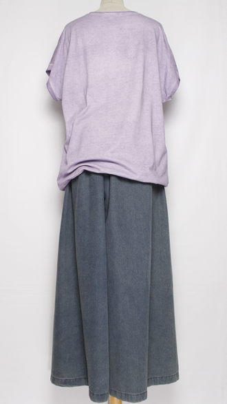 Футболка "ЛЁН И ТРИКОТАЖ" сиреневая р.48,50