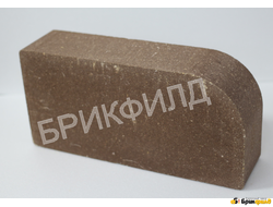 Кирпич облицовочный фигурный (1). Шоколад. Кирпичный завод Брик Филд