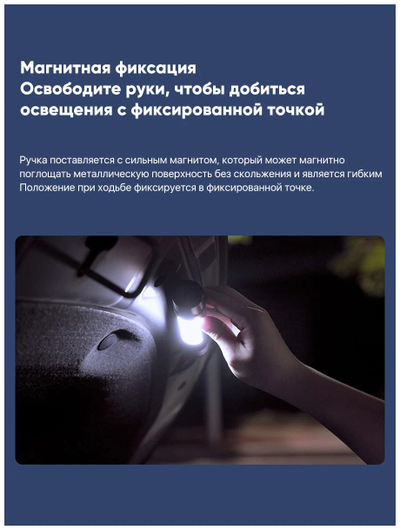 Фонарик Xiaomi NexTool 6 in 1 Thunder Flashlight Portable NE20030