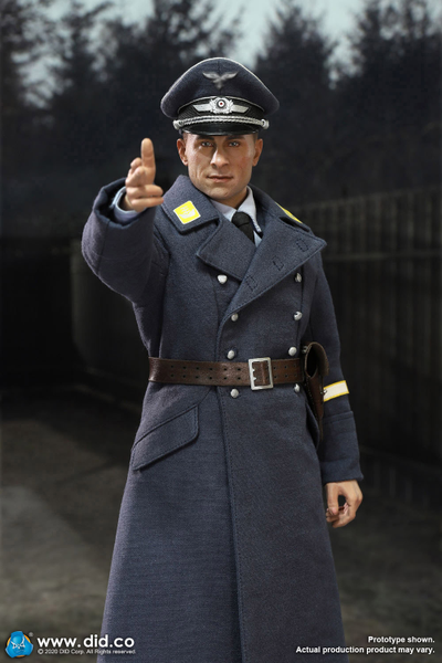 Капитан Люфтваффе - Коллекционная ФИГУРКА 1/6 scale WWII German Luftwaffe Captain – Willi (D80147) - DID