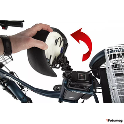 Трицикл Eltreco Porter Fat 700 Темно-синий