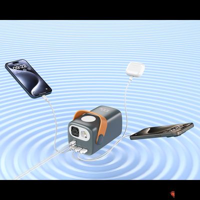 Повербанк GREENOE Portable Power Bank 60000mah 100w Black