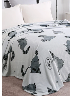 Плед Cleo КАЛИФОРНИЯ полутороспальный велсофт 150х200 150/202-PF