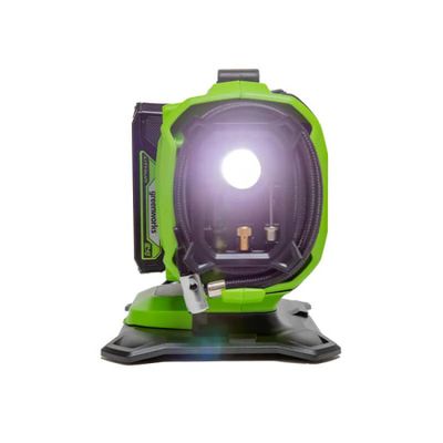 Компрессор автомобильный аккумуляторный Greenworks ACG301, 24V / 12V (от сети автомобиля)