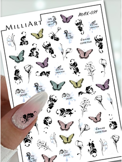 Слайдер-дизайн MilliArt Nails MAX-039