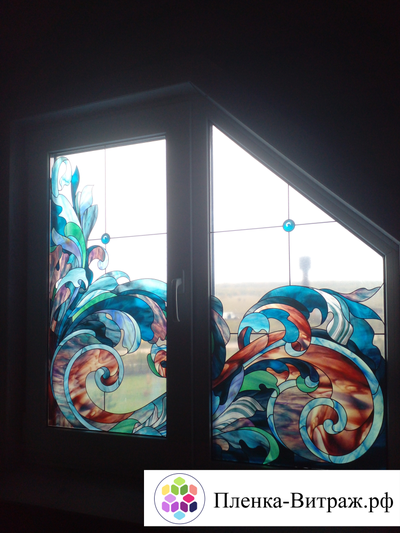 Витражная пленка KL №130