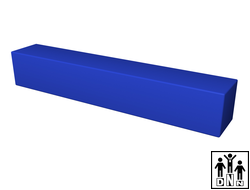 Мягкий модуль брусок 900х150х150