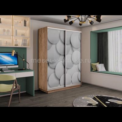 Шкаф-купе Дуо-Фото (Шары) 1200*450*2200