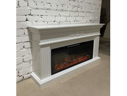 Линейный электрический камин Bergamo