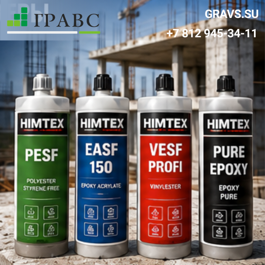 HIMTEX предлагает полную матрицу химических составов для любых оснований