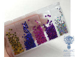 Камифубики звездочки, ассорти цветов