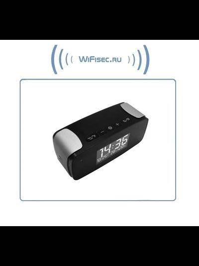 WiFi видеоняня/охранная видеокамера с информатором времени, температуры и влажности в помещении, с DVR, Full HD (TinyCam)