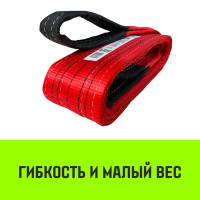 Строп текстильный петлевой СТП HITCH PROFESSIONAL SF7 5т