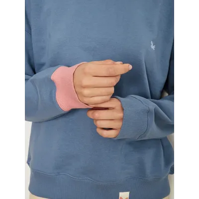 ЖЕНСКИЙ СВИТШОТ "ГОЛУБАЯ ПАСТЕЛЬ"